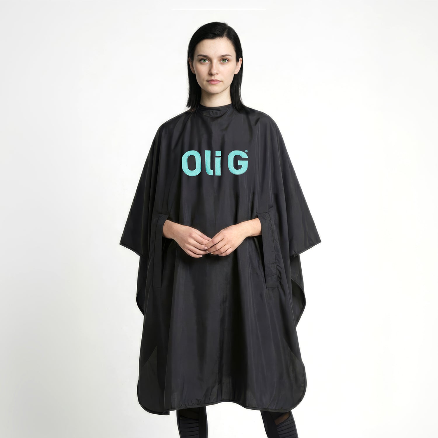 Oli G Professional Hands-Free  Bleach-Proof Salon Cape