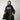 Oli G Bleach-Proof Salon Cape — fabric and snap closure detail